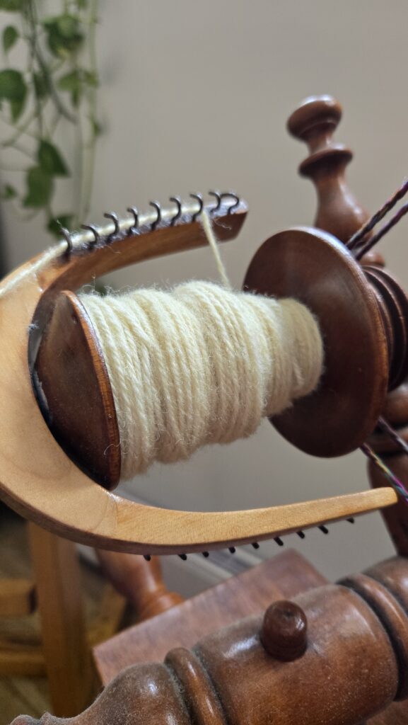 three ply east friesian handspun